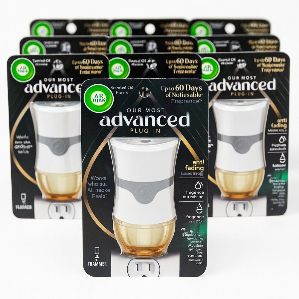 Air Wick Advanced Plug-In Scented Oil Warmers – Lot of 10 (New in Package)